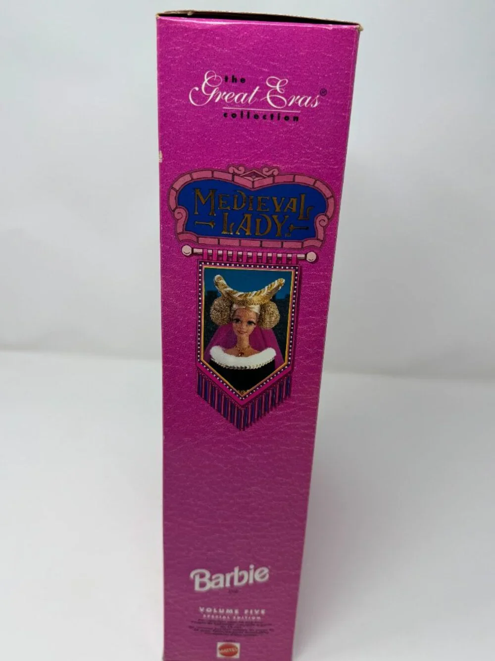 Vintage Barbie Medieval Lady Great Eras Vol 5 Doll 1994 Mattel 12791 Boxed